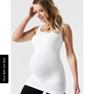 Blanqi Maternity Belly Support Tank Top S